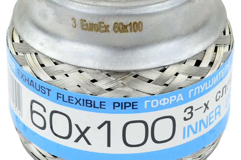 Гофра 60x100 (3-х слойная) глушителя Мукачево - изображение 1