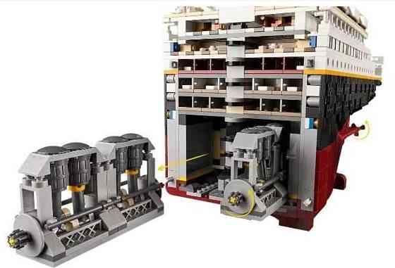 Конструктор Титаник в виде Лего Титаника 1:1 Корабль 9090 деталей. Харьков