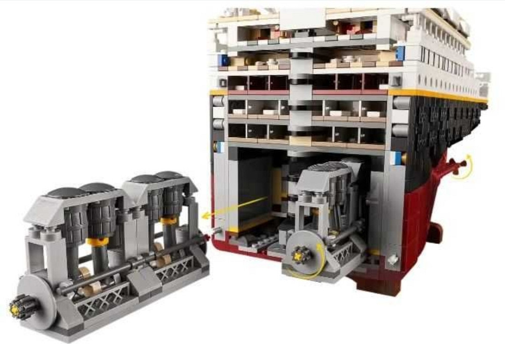 Конструктор Титаник в виде Лего Титаника 1:1 Корабль 9090 деталей. Харьков - изображение 4