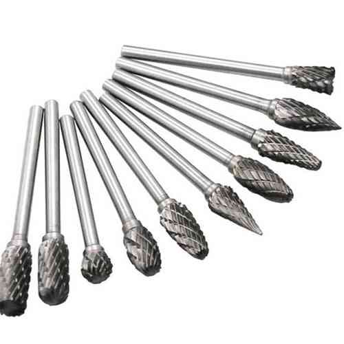 Набір борфрез по металу 10шт, хвостовик 3мм, для гравера, карбід вольфрама Вінниця