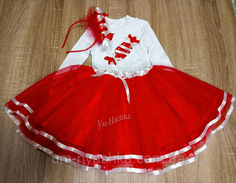 Цукерочка Костюм Цукерочки СПІДНИЧКА+НАШИВКА+ОБРУЧ Кривий Ріг - фото 2