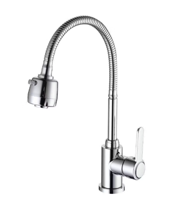 Смеситель для кухни Champion EZA-011 Chrome Reflector с рефлекторным изливом (CH6455) Черновцы - изображение 1