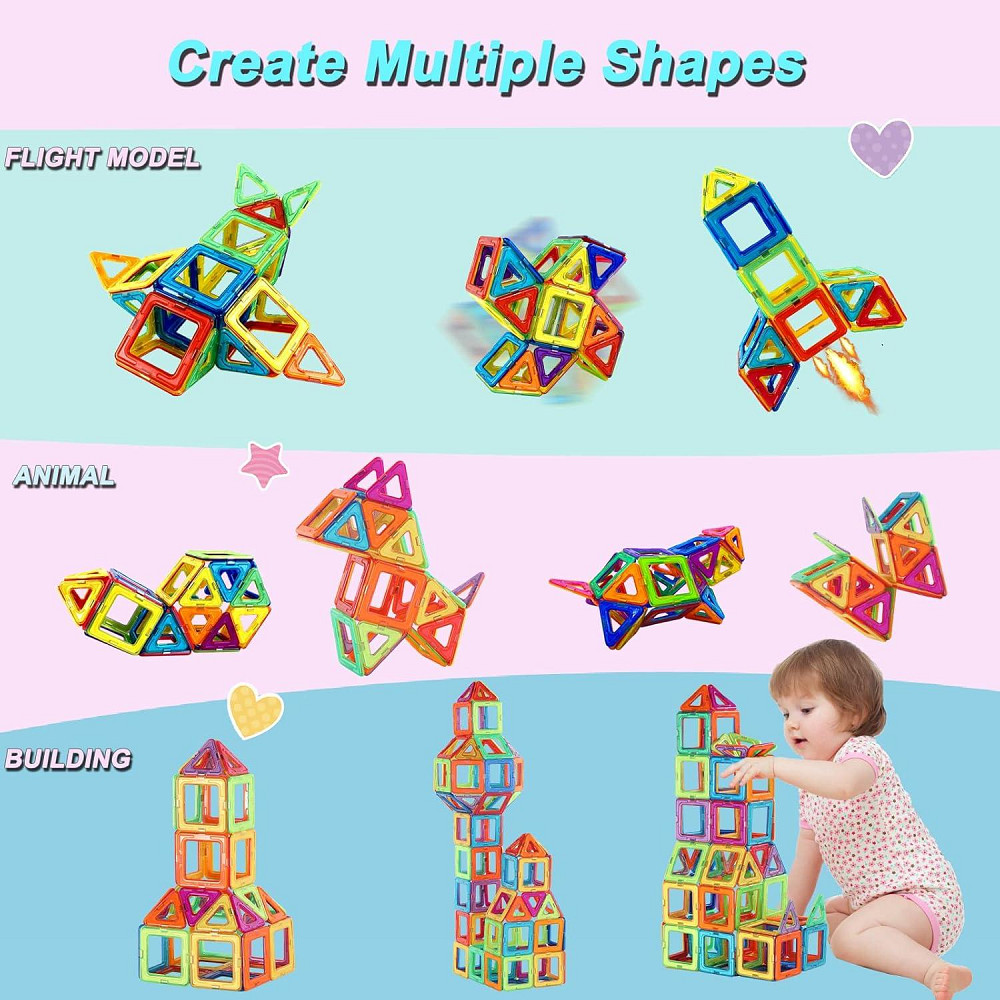 Магнітний конструктор на 38 деталей 29613 Луцьк - фото 3