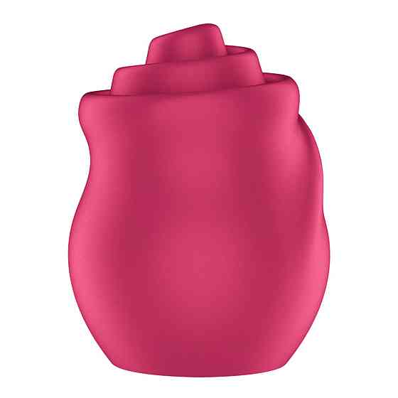 Красный стимулятор с подвижным язычком и вибрацией Satisfyer Tongue Twister, 8,8 см Sex Aura Киев