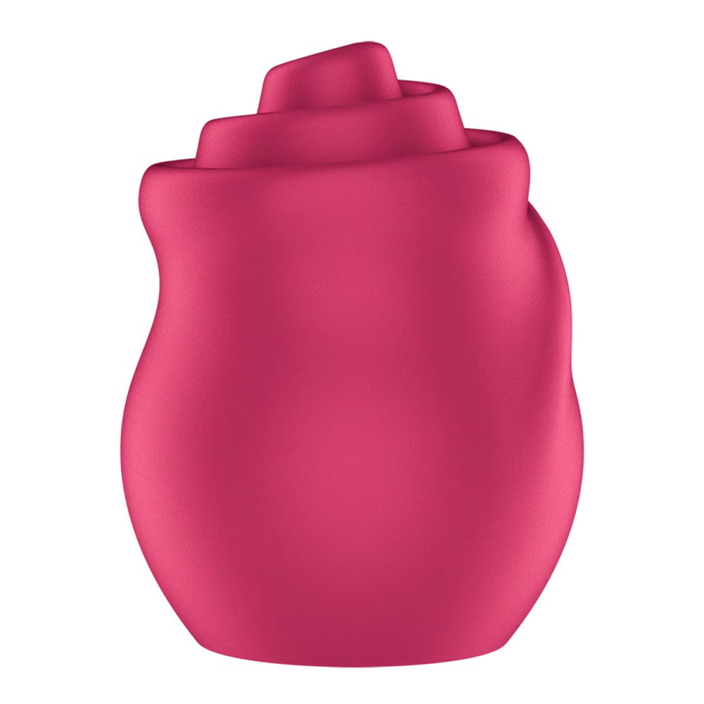 Красный стимулятор с подвижным язычком и вибрацией Satisfyer Tongue Twister, 8,8 см Sex Aura Киев - изображение 3