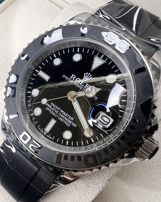 Часы механические yacht master 42мм Новые полный комплект Киев - изображение 5