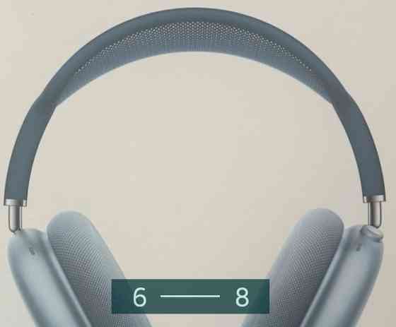 Наушники AIR PODS MAX Sky Blue. Київ