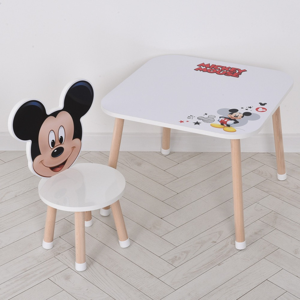 Деревянный детский столик M 502-8-3 со стульчиком Винница - изображение 1