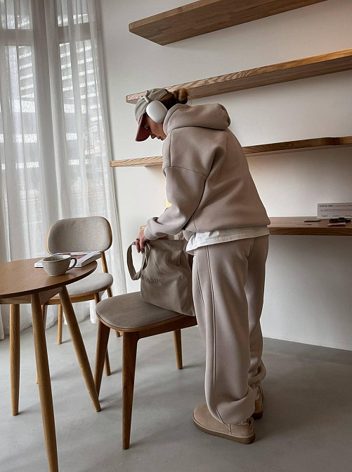 Женский тёплый костюм Серый 48/52 Харьков - изображение 5