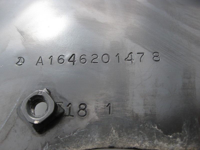 Mercedes-Benz  A1646201478 Перегородка моторного відсіку з шумоізоляцією нижня права ML W164 GL X164 Одеса - фото 3