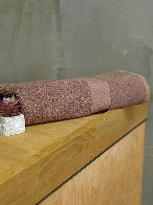 Ecotton Рушник Ecotton 70х130 см махровий кремового кольору Cappuccino Коломыя - изображение 5