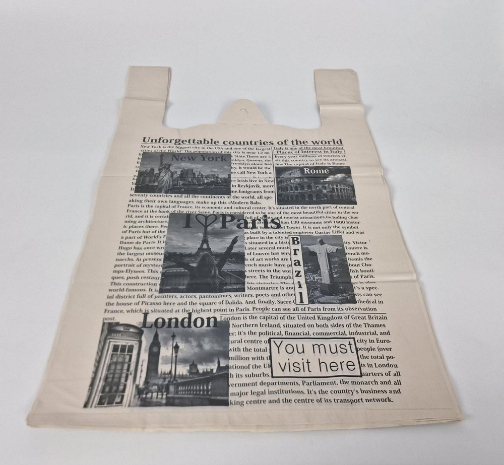 Пакет майка полиэтиленовая 40*68 