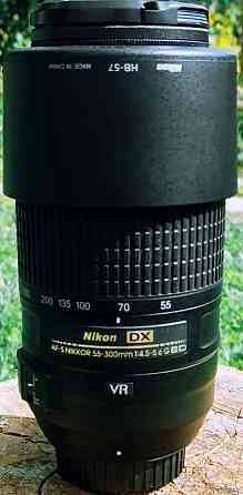 Объектив: AF-S NIKKOR 55-300mm. 4.5-5.6G ED. Киев