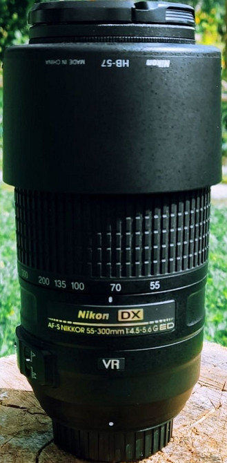 Объектив: AF-S NIKKOR 55-300mm. 4.5-5.6G ED. Киев - изображение 3