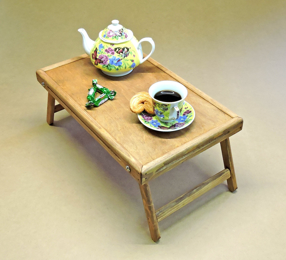 Столик-піднос для сніданку "Даллас" мускат Миколаїв - фото 2