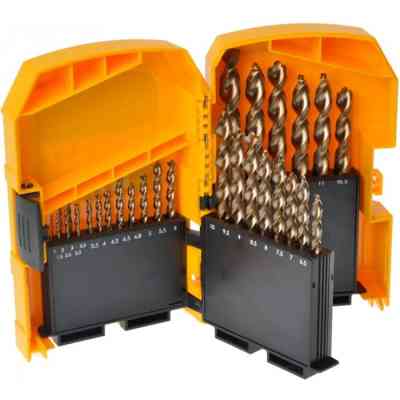 Набір свердл DeWALT по металу EXTREME 2 HSS-G, 29 шт, металевий бокс (DT7926) Вінниця