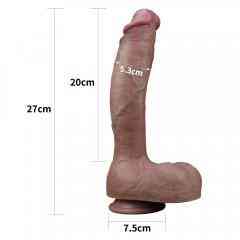 Фаллоимитатор - Dual-Layered Silicone Cock 10.5