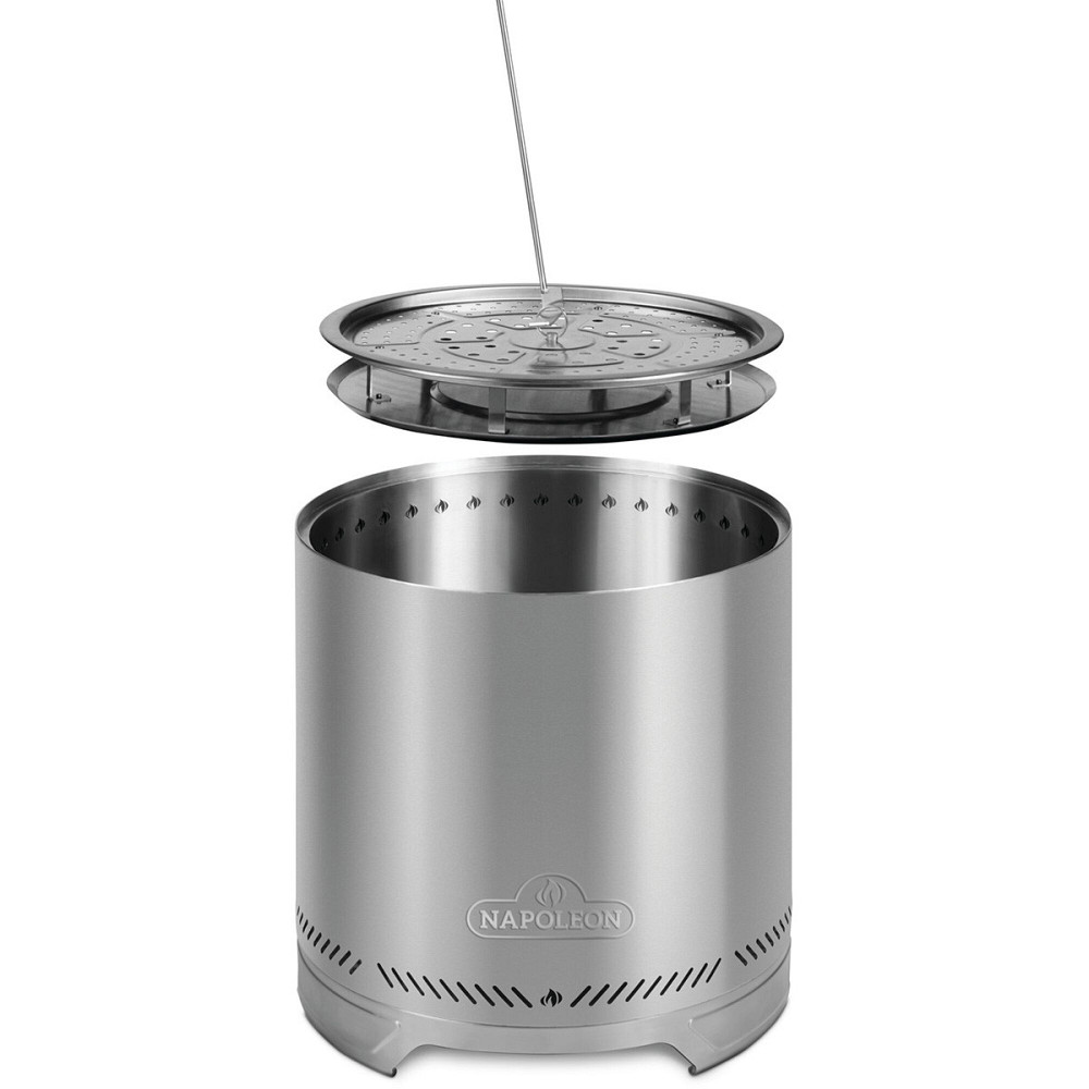Косовая чаша малодымная Napoleon Timberwolf 57 см нержавеющая сталь NWFPLTI-SS-INT-PAKET Код: 014045 Ровно - изображение 8