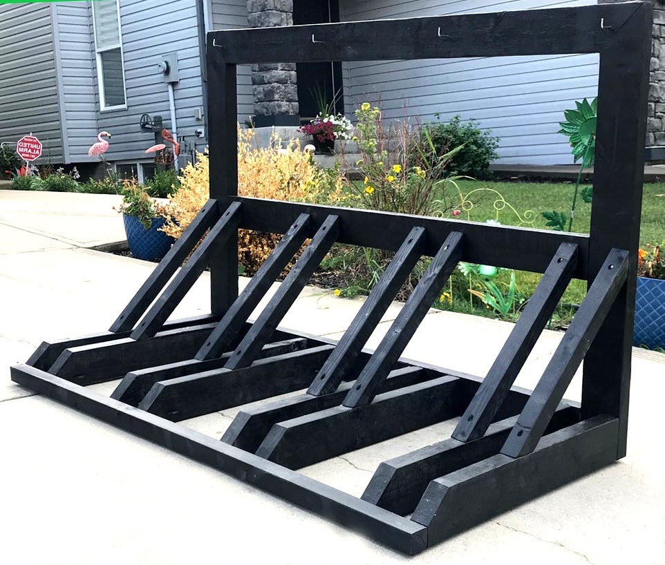 Велостойка "Самра 4" венге Миколаїв - фото 1