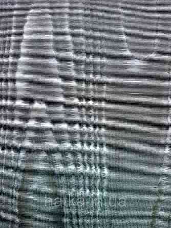 Шпалери вінілові на паперовій основі Sirpi Italian Silk 7 хвилясті смуги зріз дерева чорні з сріблом Київ