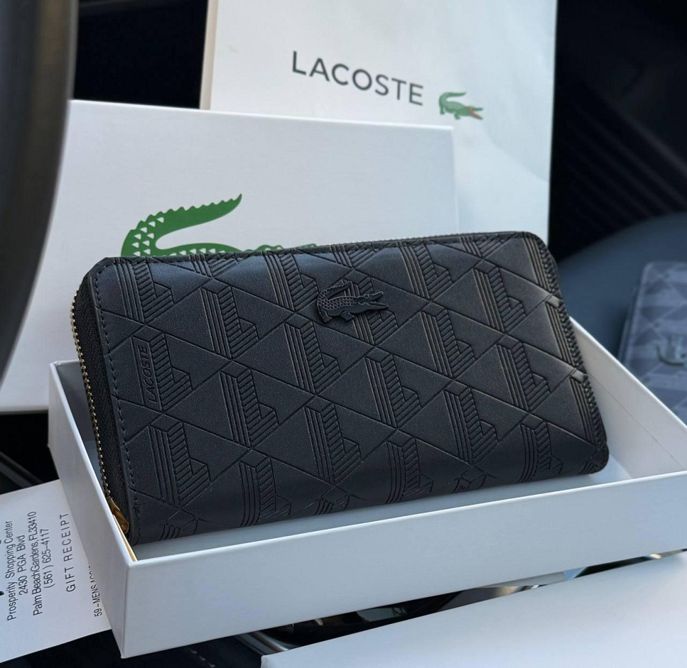 Мужской брендовый кошелек Lacoste (В3) Киев - изображение 8