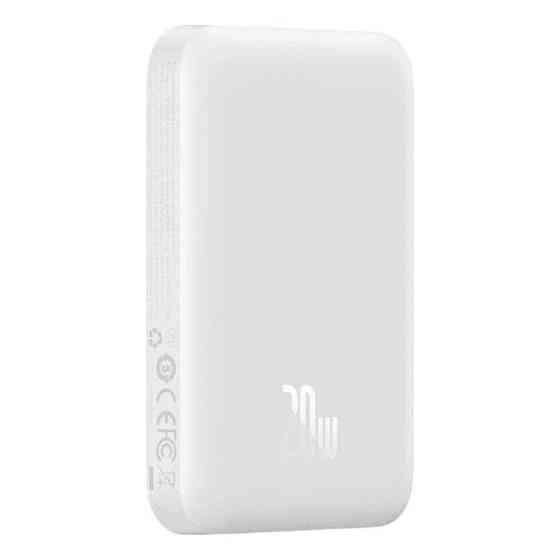 Павербанк 6000 mAh Baseus Mini Air 20W P10059002223-00 быстрая зарядка магнитная беспроводная зарядка power bank повербанк Одесса