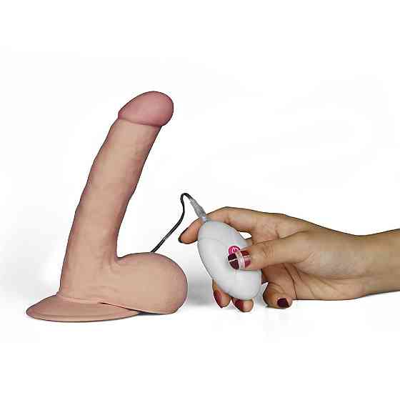Вібратор на присосці 7.5 THE ULTRA SOFT DUDE VIBRATING Sex Aura Київ
