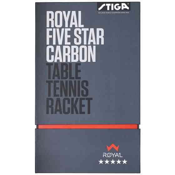Ракетка для настільного тенісу Stiga Royal Carbon 5 Star FL (1215-2818-01) Київ
