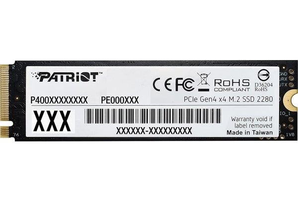 Накопичувач SSD 1 TB Patriot P400 Lite M.2 2280 PCIe NVMe 4.0 x4 TLC (P400LP1KGM28H) M.2 Харьков - изображение 3