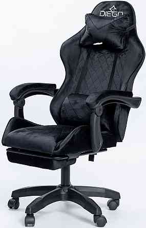 Крісло геймерське DIEGO ALCANTARA PRO Black Київ