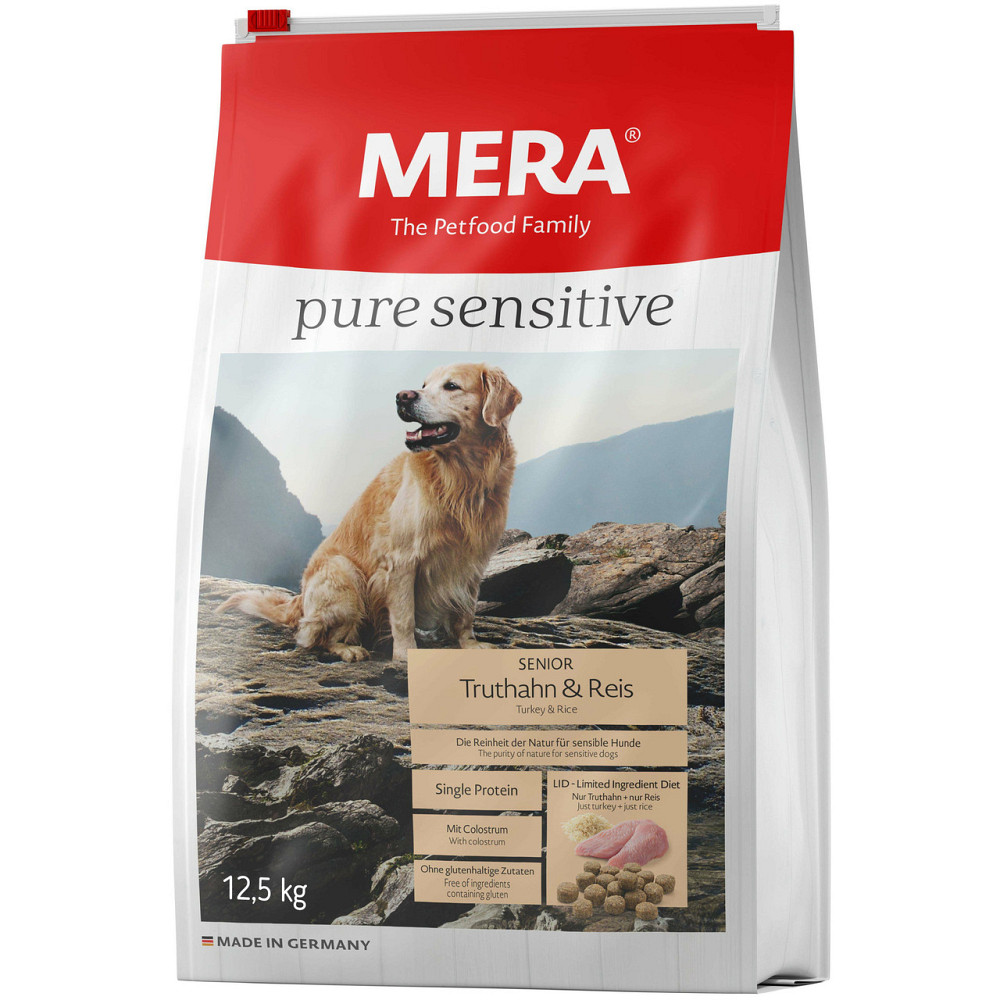 Mera Pure Sensitive Senior Truthan & Reis (Мера Сеньор Індичка та рис) сухий корм для літніх собак усіх порід Запоріжжя - фото 1