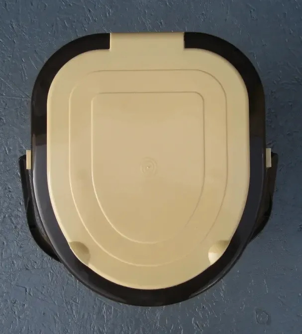 Ведро-туалет пластиковый 15 литров, бежевый (Горизонт) Харьков - изображение 3