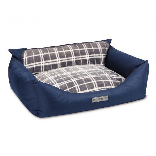 Лежак Pet Fashion «Prime» для собак, 66x52x24 см, синій Вінниця - фото 1