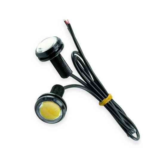 Ходові 24V DRL D 014 діаметр 23мм 1, 5W жовтий вогні Мукачево