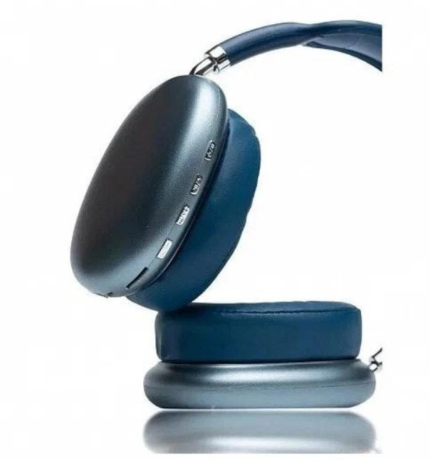 Навушники бездротові Bluetooth P9, синій Вінниця - фото 2