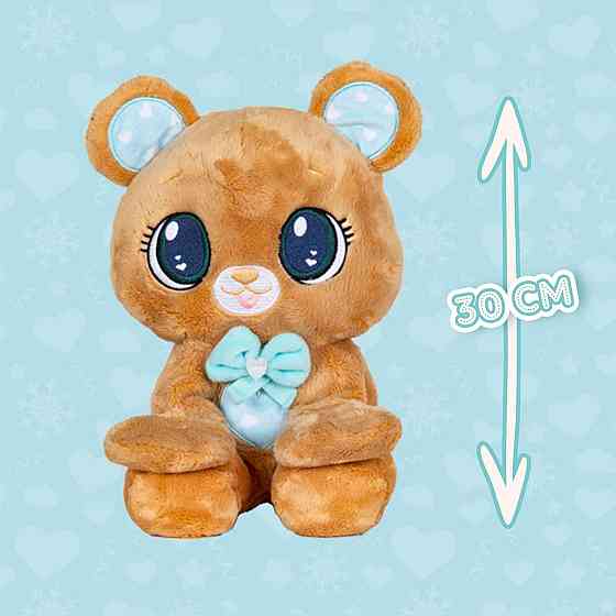 М’яка іграшка Peekapets – Коричневий ведмедик Дніпро