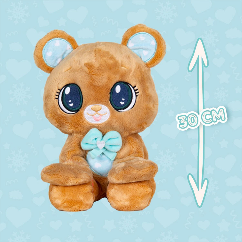 М’яка іграшка Peekapets – Коричневий ведмедик Дніпро - фото 6