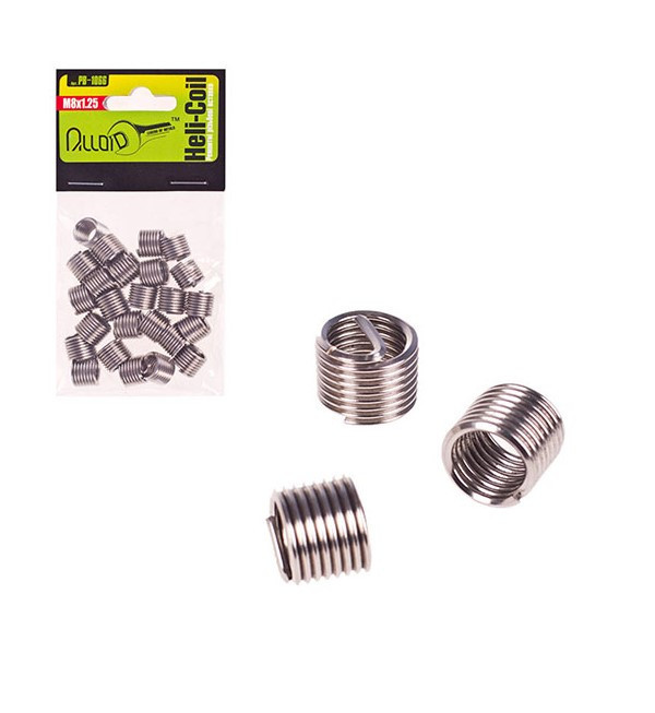 Ремонтні різьбові вставки M8х1,25 25шт. Alloid 1066 Вінниця - фото 1