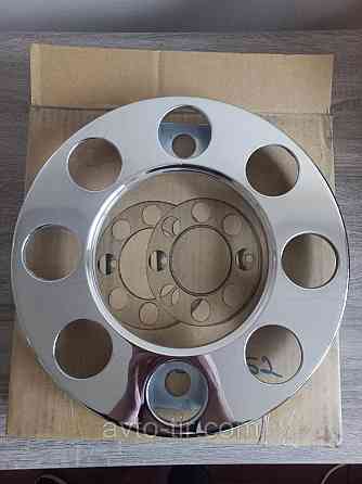 Ковпак колеса 19,5 універсальний пустий (нержавійка)  Ковпаки на колеса 19,5 Луцк