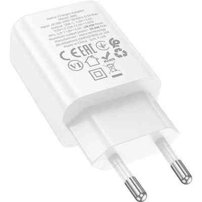 Зарядний пристрій HOCO N60 Gentle USB-C PD20W White (6942007644181) Вінниця