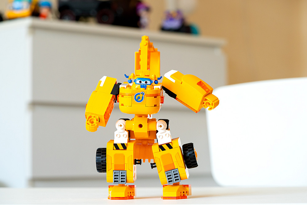 Конструктор-трансформер Super Wings Small Blocks 2в1 Buildable Transforming Vehicle Донні (Donnie) Киев - изображение 10