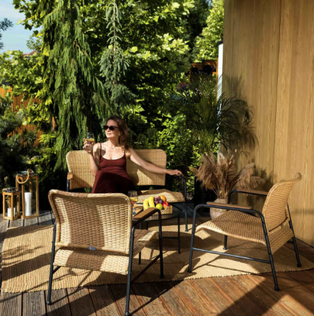 Комплект садових меблів Di Volio Corato бежевий Киев