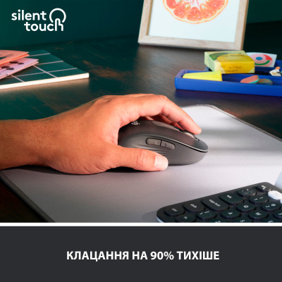 Мишка Logitech Signature M650 L Wireless LEFT Graphite (910-006239) Вінниця - фото 3