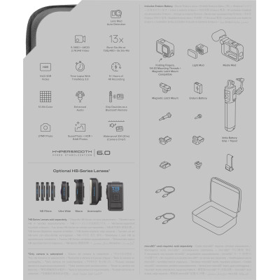 Екшн-камера GoPro HERO13 Black Creator Edition (CHDFB-131-EU) Вінниця - фото 7