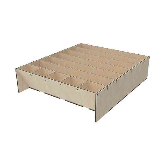 Ящик для денег EKOSTAR 410х350х100 6 ячеек Киев