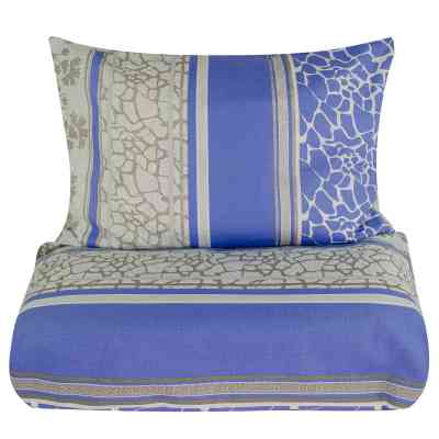 Постільна білизна Home Line Мармур синій, бязь, полуторний (156311) Вінниця