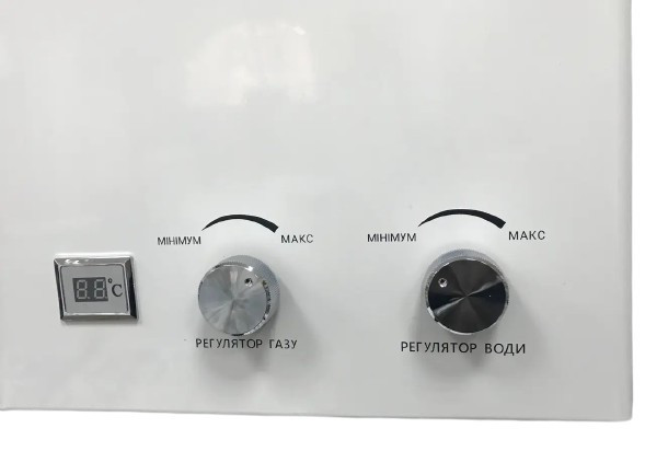 Газова колонка турбована DION JSD-10D проточний водонагрівач турбо із закритою камерою 10 л/хв димохід в комплекті Тернопіль - фото 2