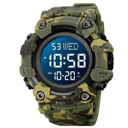 Водонепроникний годинник для риболовлі, Чоловічий годинник з пластиковим ремінцем VN-41 Львів - фото 13