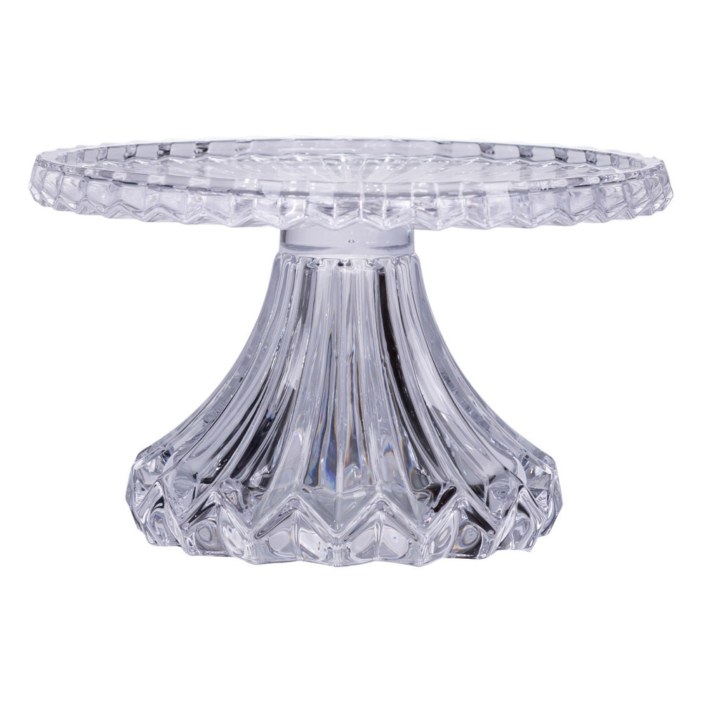 Тортівниця на ніжці Ø26 см скляна підставка для торта, капкейків, тістечок HP-19-138S Київ - фото 1