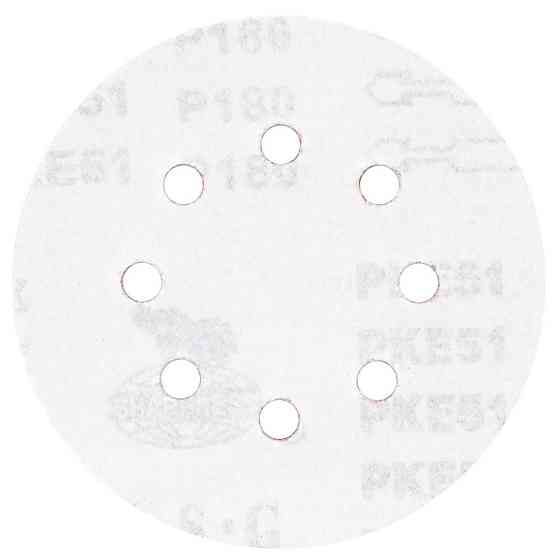 Шліфувальний круг 8 отворів Ø125мм P180 (10 шт.) SIGMA (9122691) Київ